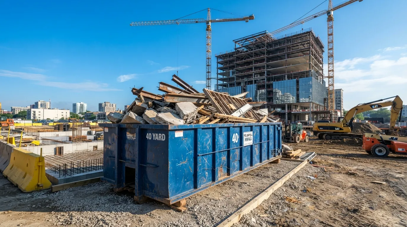 40 Yard Dumpster Rental in Jersey City, NJ