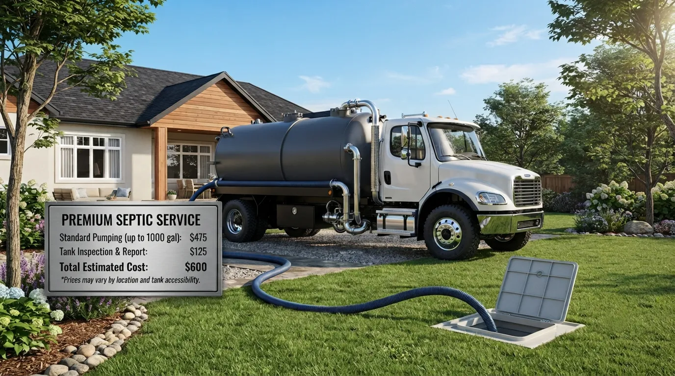 Septic Tank Pumping Cost in Jersey City, NJ