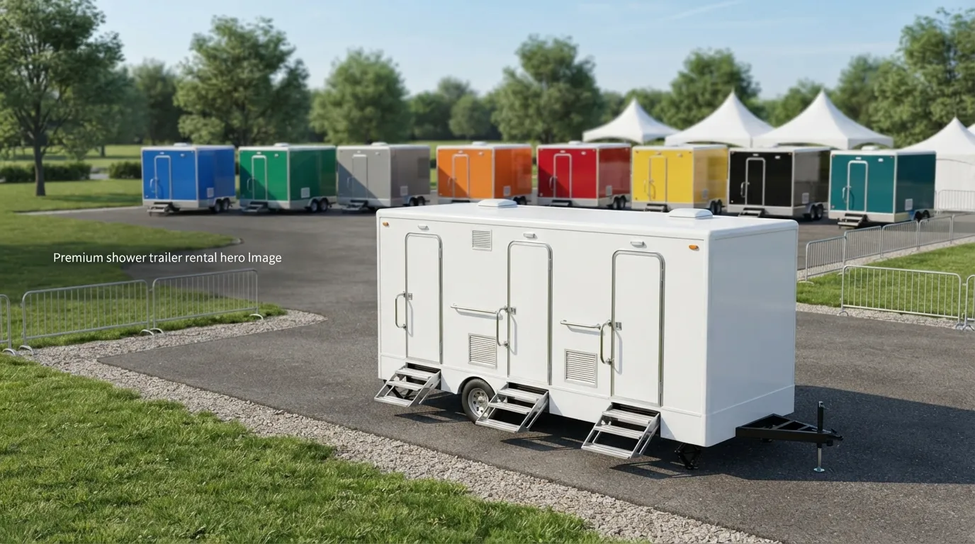 Shower Trailer Rental in Jersey City, NJ